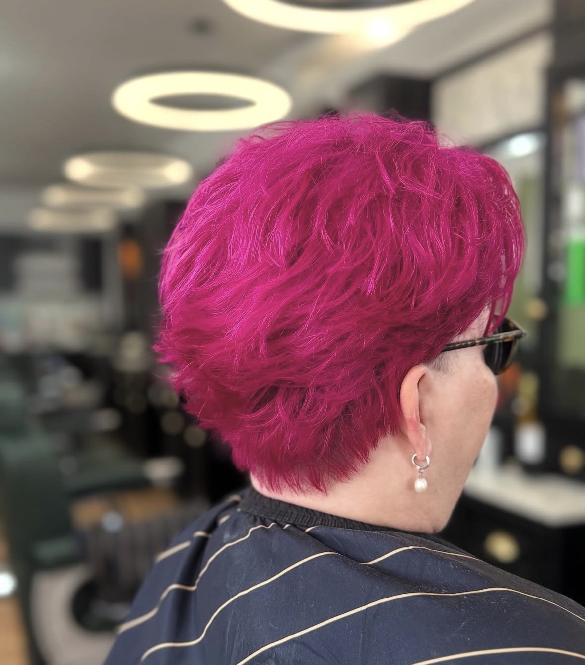 Haarfarbe Pink
